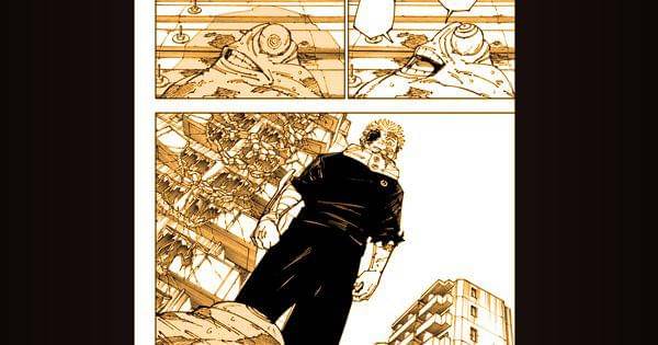 Yuji menatap Sukuna yang kini sekarat ( Dok. Shueisha / Jujutsu Kaisen )