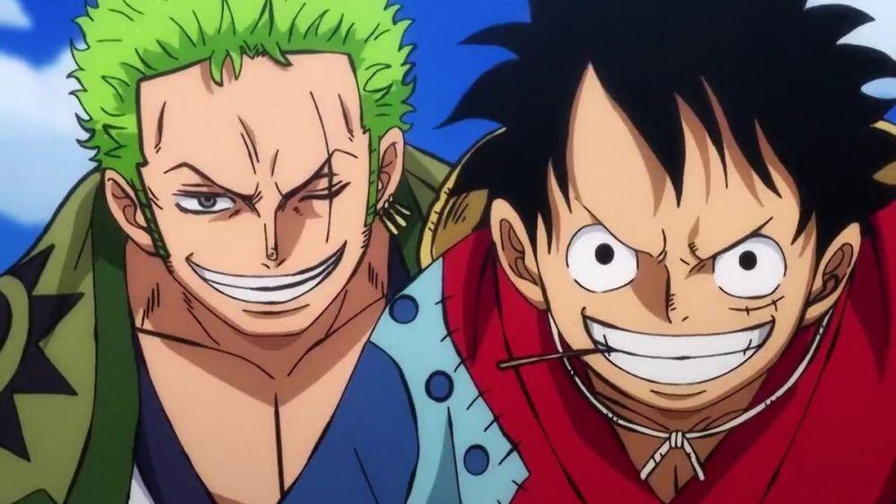 Monkey D Luffy dan Roronoa Zoro (dok. Toei Animation/One Piece)