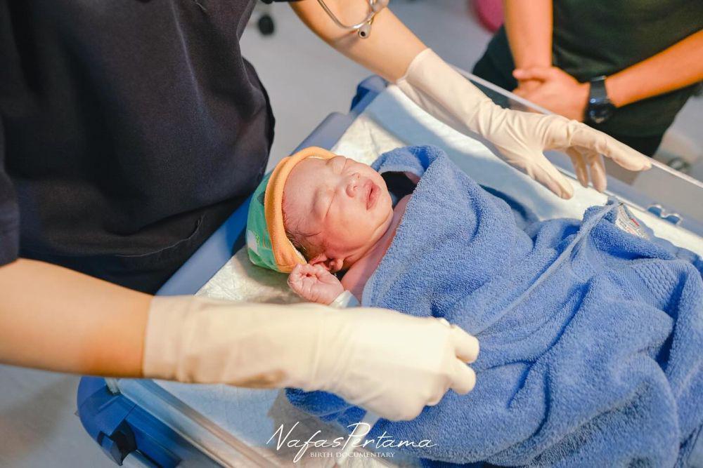 potret istri Bene Dion melahirkan (instagram.com/nafaspertama)
