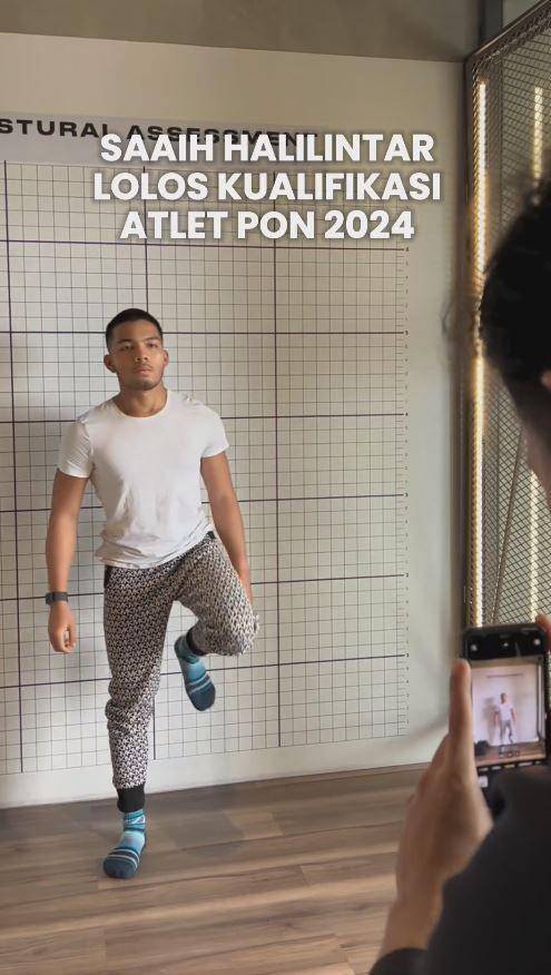 Saaih Halilintar lolos PON 2024 (Instagram.com/saaihahlilintar)