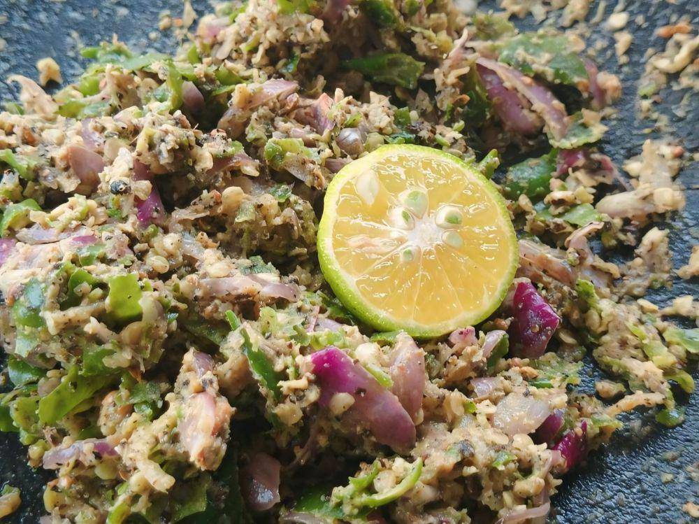 potret hidangan sambal andaliman (instagram.com/chalinopita)