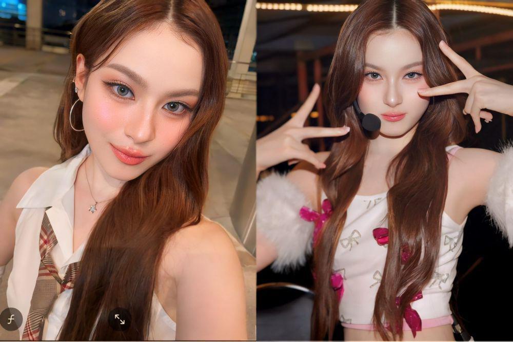 8 Potret Prim Chanikarn Cosplay Jadi Idol K-Pop saat Konser
