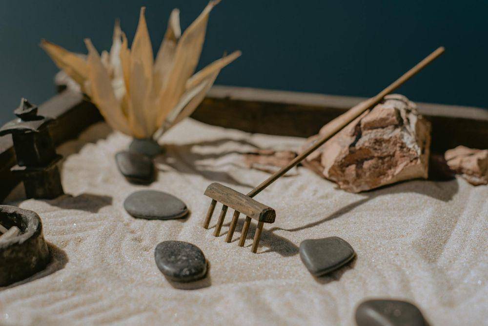 ilustrasi pembuatan mini zen garden (pexels.com/ROMAN ODINTSOV)