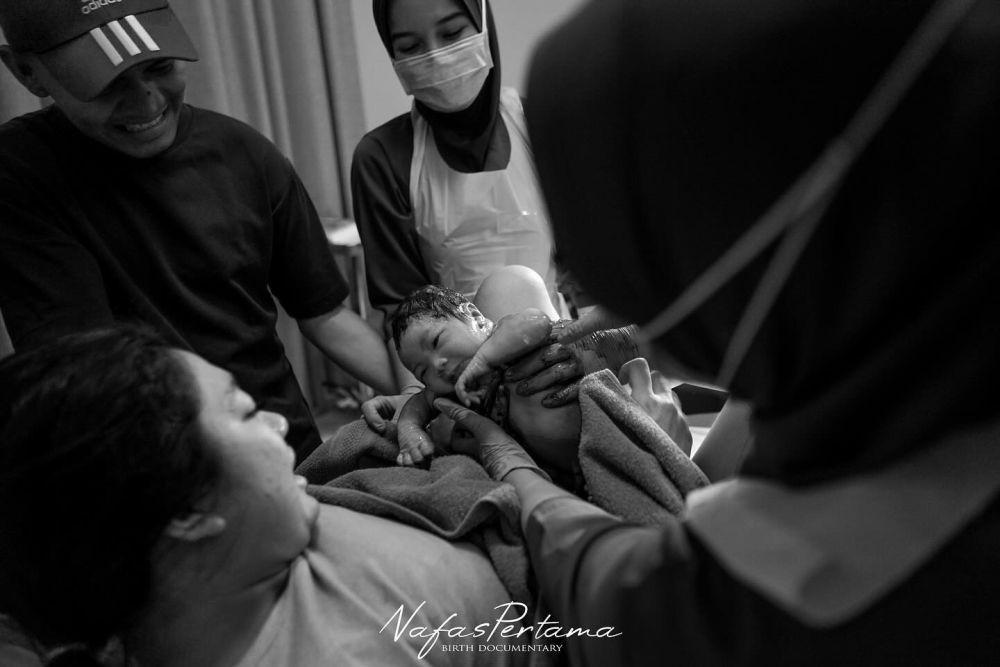 potret istri Bene Dion melahirkan (instagram.com/nafaspertama)