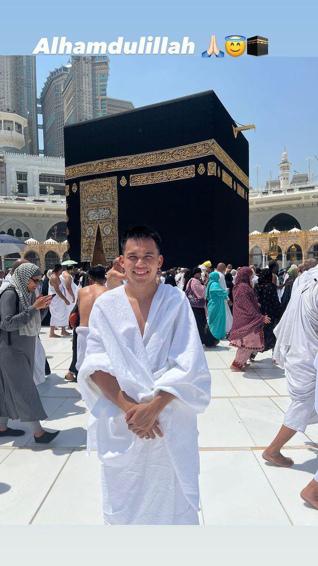 potret pemain timnas ibadah umrah (instagram.com/witansulaiman_)