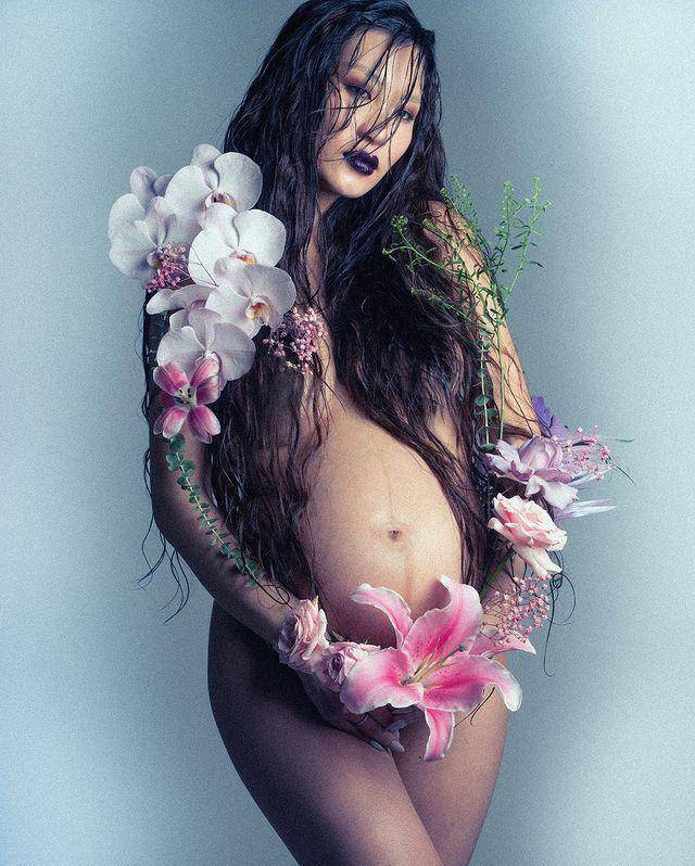 potret maternity shoot terbaru Patricia Gouw (instagram.com/patriciagouw)