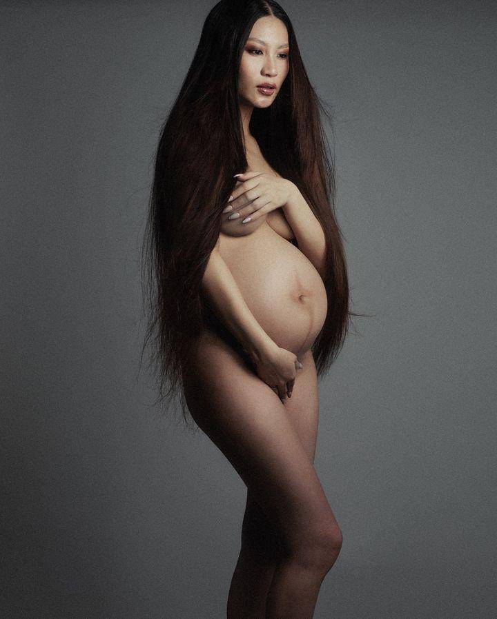 potret maternity shoot terbaru Patricia Gouw (instagram.com/patriciagouw)