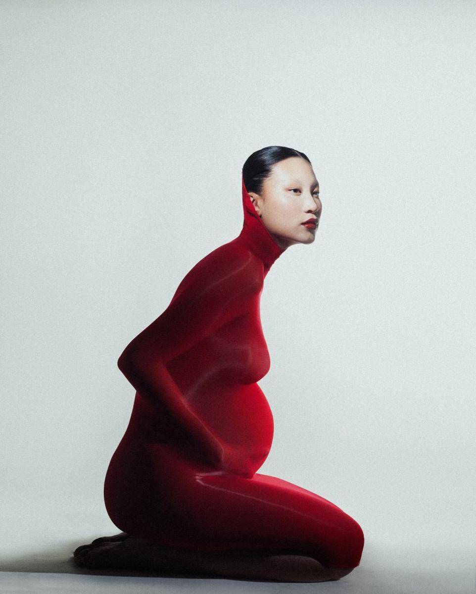 potret maternity shoot terbaru Patricia Gouw (instagram.com/patriciagouw)
