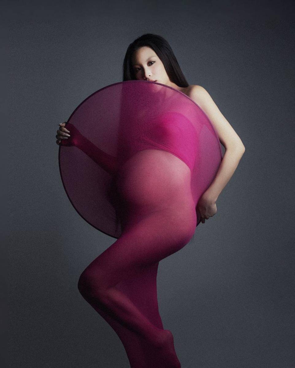 potret maternity shoot terbaru Patricia Gouw (instagram.com/patriciagouw)