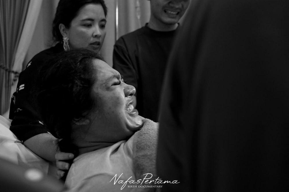 potret istri Bene Dion melahirkan (instagram.com/nafaspertama)
