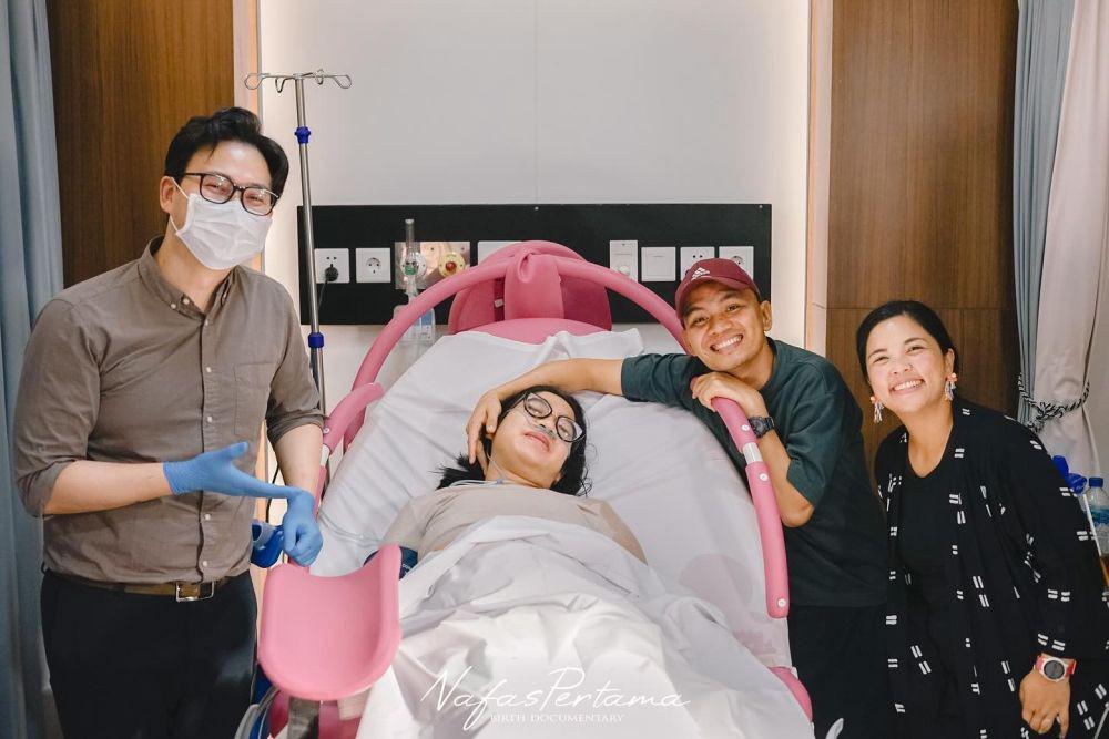 potret istri Bene Dion melahirkan (instagram.com/nafaspertama)