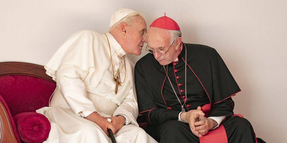 film tentang Paus Fransiskus (dok. Netflix/The Two Popes)
