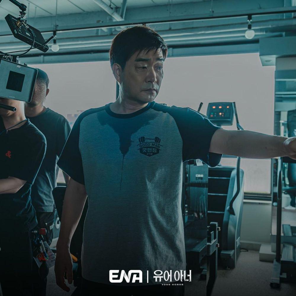 potret behind the scene drakor Your Honor (instagram.com/channel.ena.d)