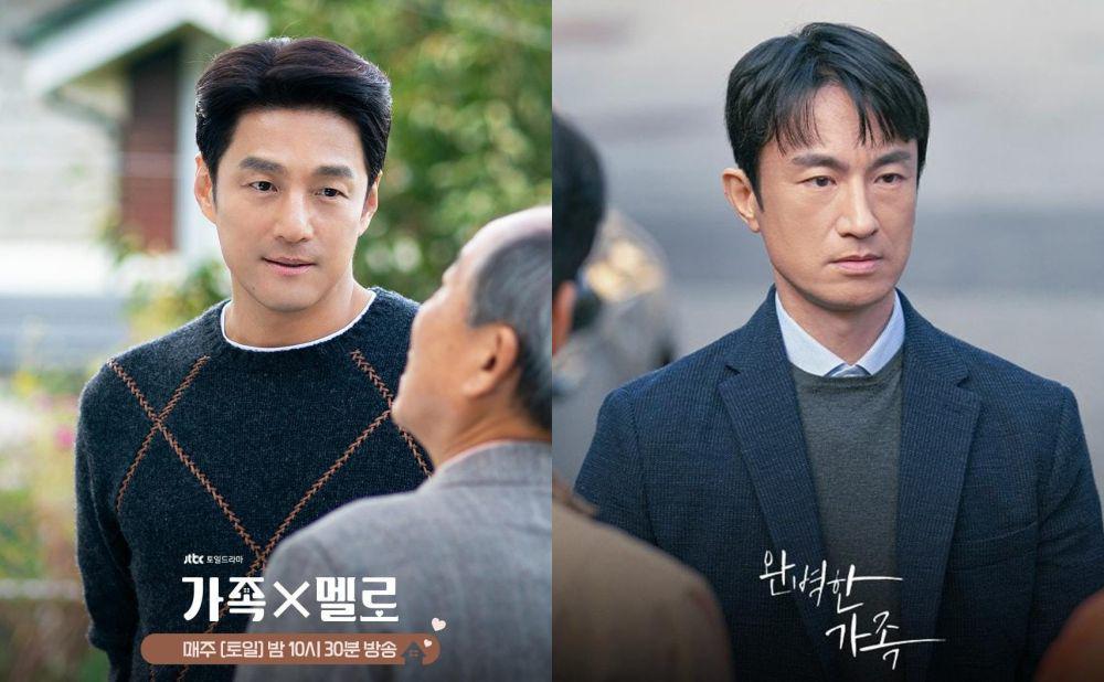 Ji Jin Hee di drama Romance in the House (instagram.com/jtbcdrama) | Kim Byung Chul di drama Perfect Family (instagram.com/kbsdrama)
