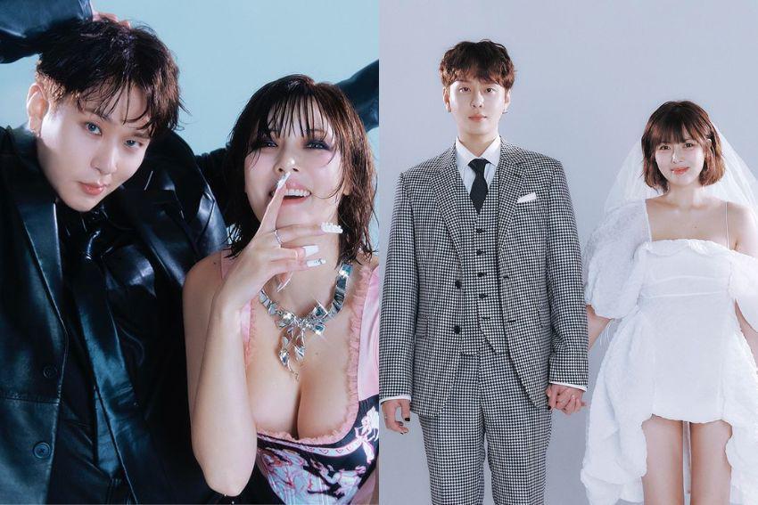 7 Potret Mesra Prewedding HyunA dan Yong Junhyung