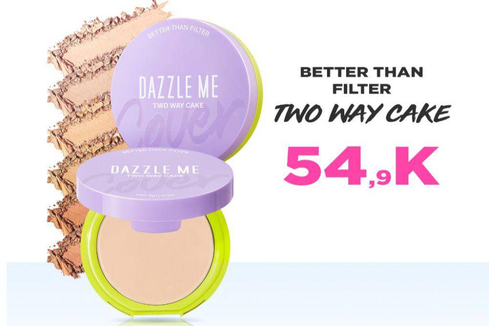 DAZZLE ME Better Than Filter Double Kill Two Way Cake (shopee.com/DAZZLE ME Official Shop)