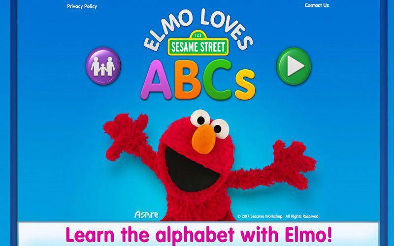 tampilan aplikasi Elmo Loves ABCs (dok. play.google.com/store/Elmo Loves ABCs)