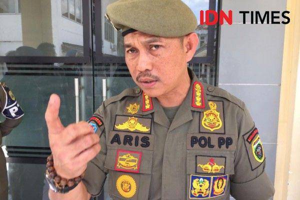 Kasat Pol PP Sumsel, Aris Saputra (IDN Times/Rangga Erfizal)