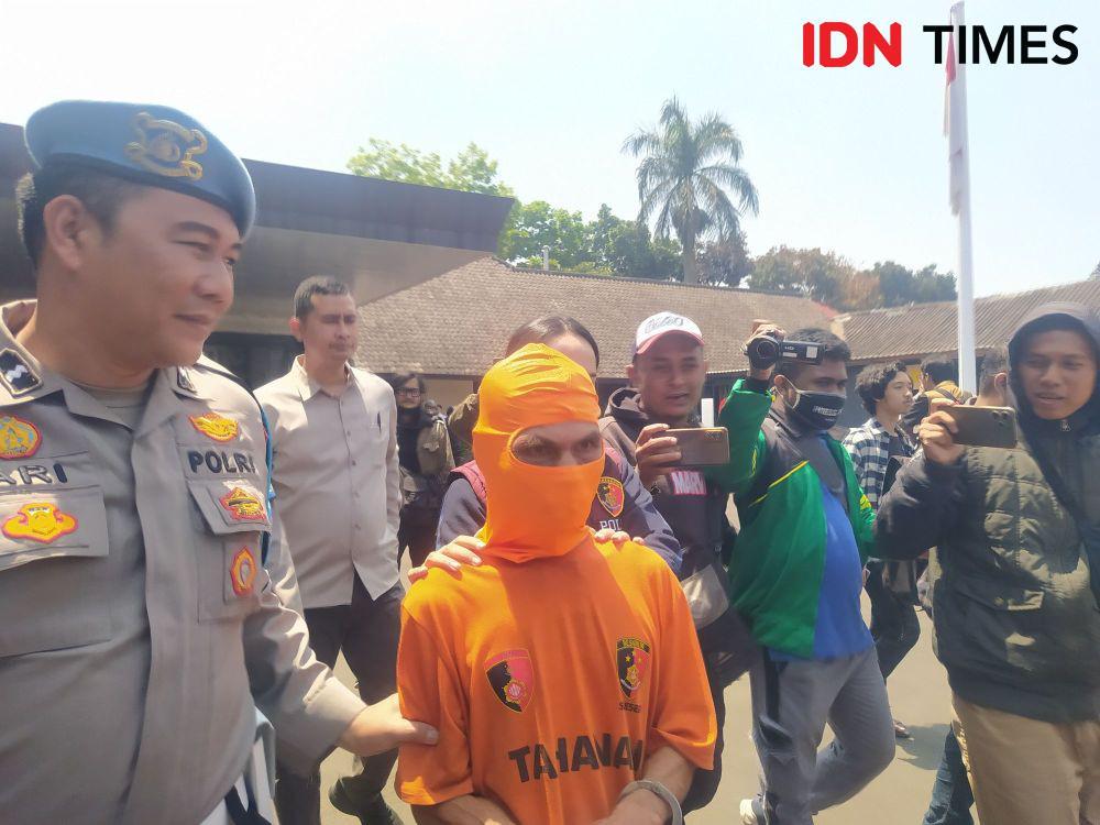AR (62) Tersangka Kasus Kekerasan Seksual Terhadap Penyandang Disabilitas. (Rizki/IDN Times)