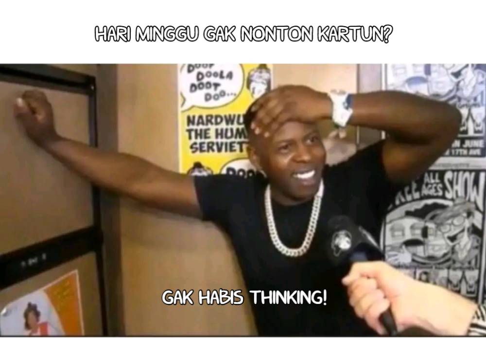 meme nonton kartun (dok. pribadi/Iip Afifullah)