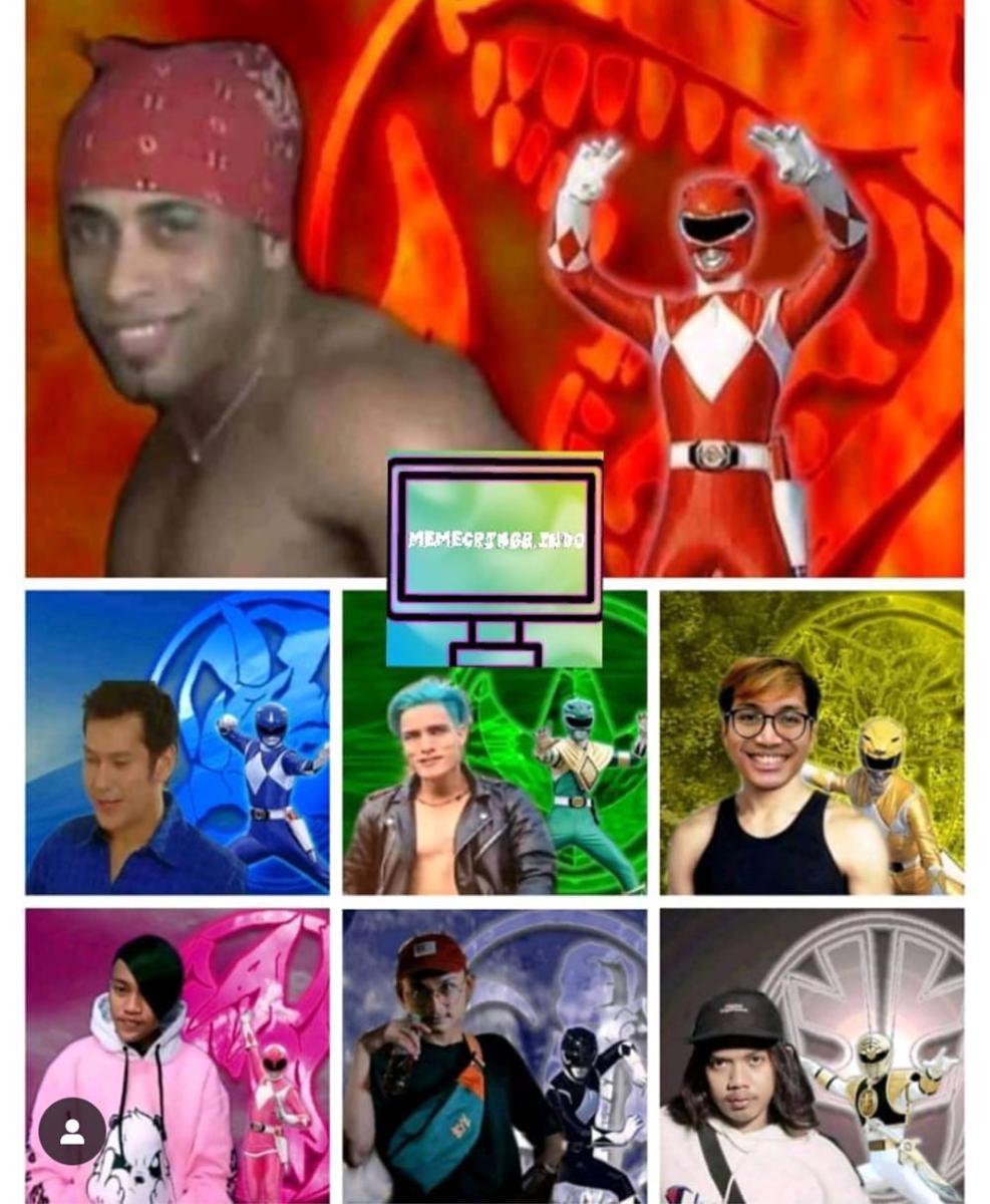 meme Power Rangers (instagram.com/memecringe.indo)