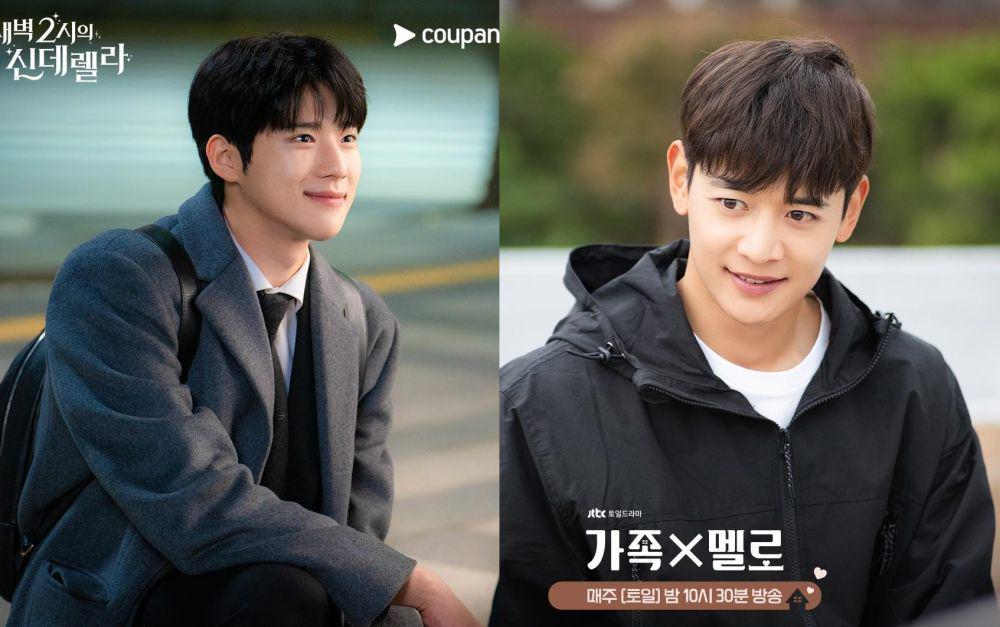 Moon Sang Min di drama Cinderella at 2 AM (instagram.com/coupangplay) | Choi Min Ho di drama Romance in the House (instagram.com/jtbcdrama)