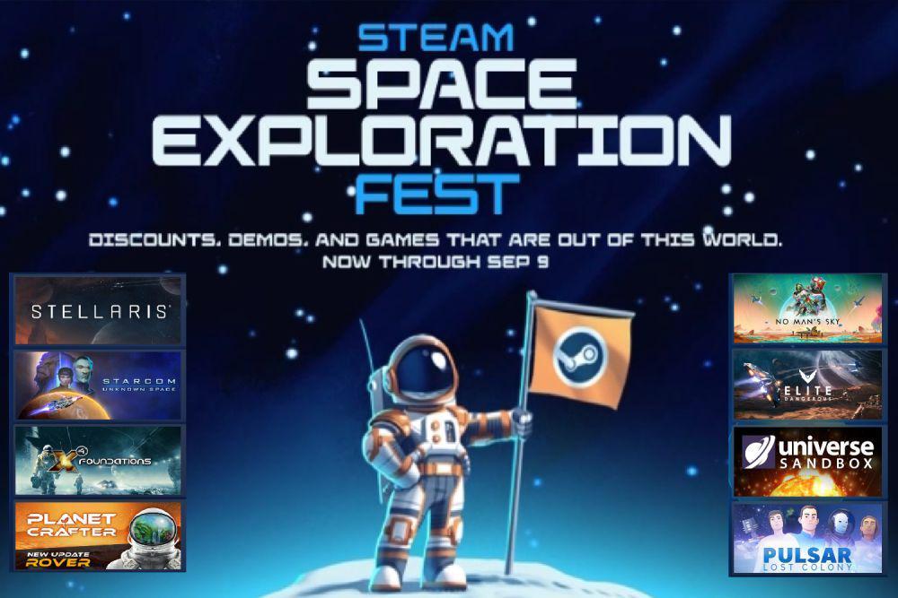 Event diskon game Space Exploration. (store.steampowered.com)