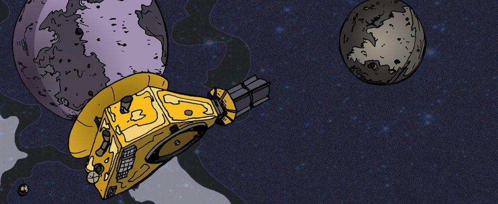 ilustrasi wahana antariksa New Horizons (Astrobiology.nasa.gov)