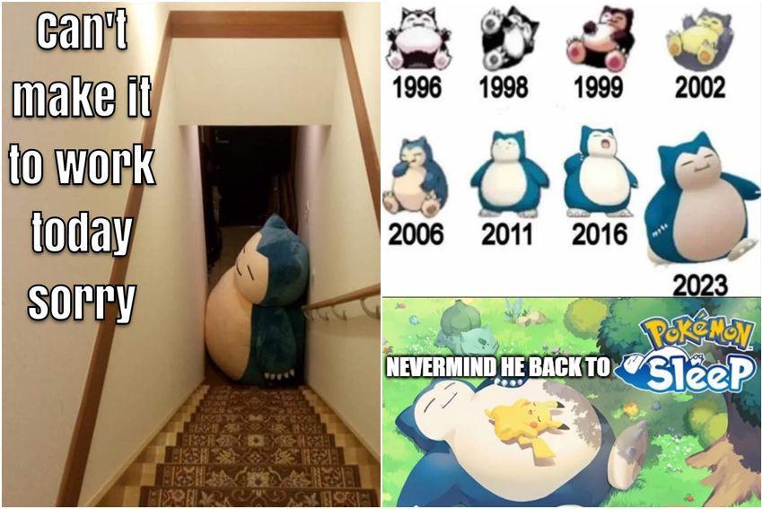 kolase potret meme lucu Snorlax (reddit.com/user/Jin_Darkstar | reddit.com/user/takizoli)