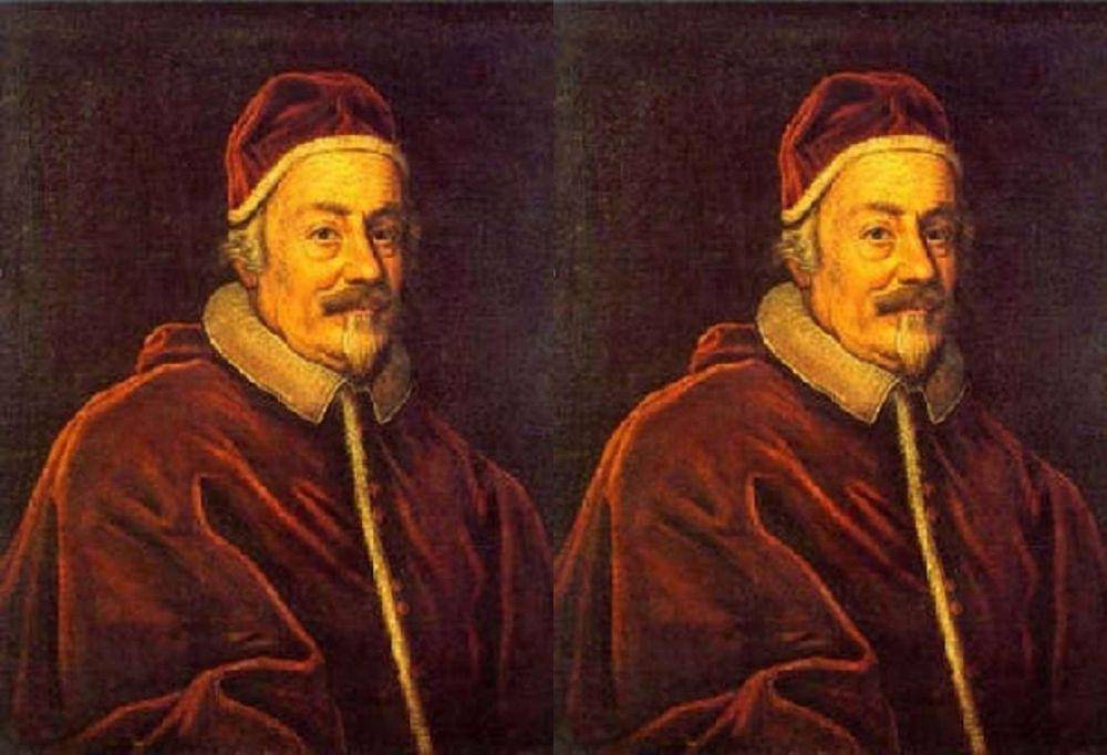 ilustrasi Paus Aleksander VIII (papalartifacts.com)