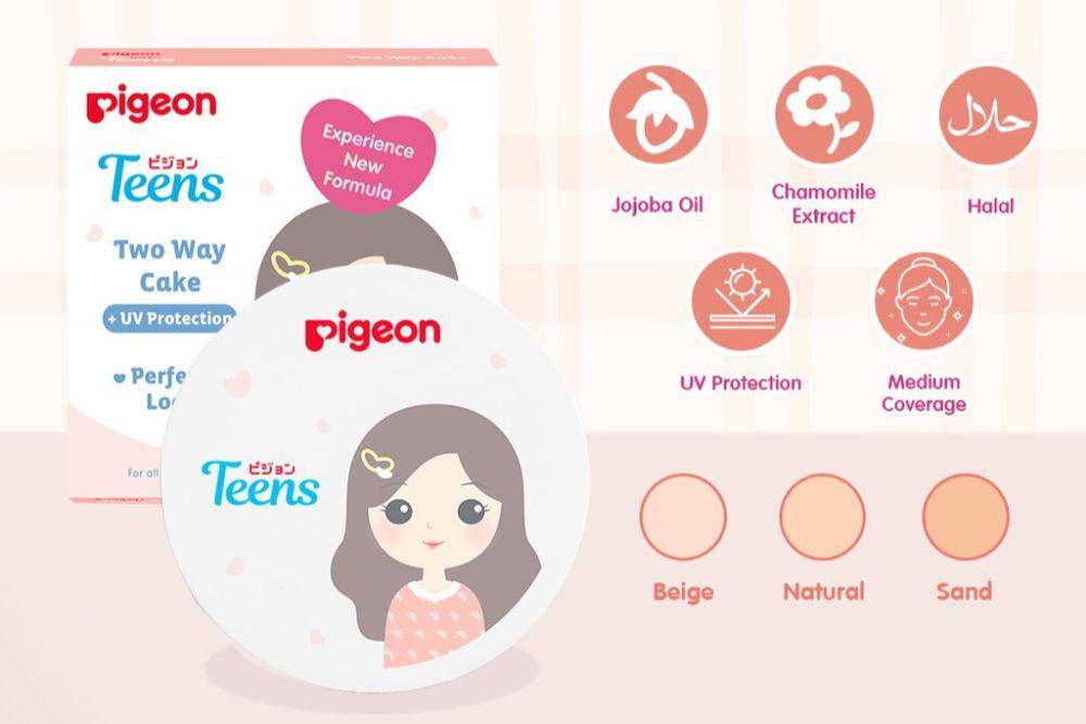 PIGEON Teens Two Way Cake (shopee.com/Pigeon Teens Indonesia Official Shop)