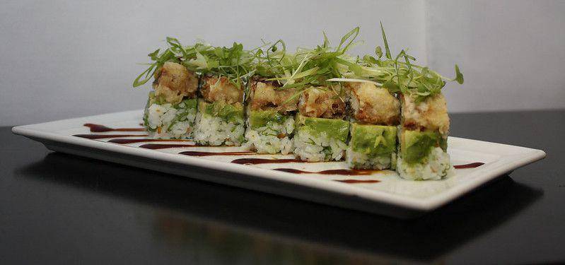 ilustrasi unagi tempura hako (flickr.com/OSUSHI Boston)