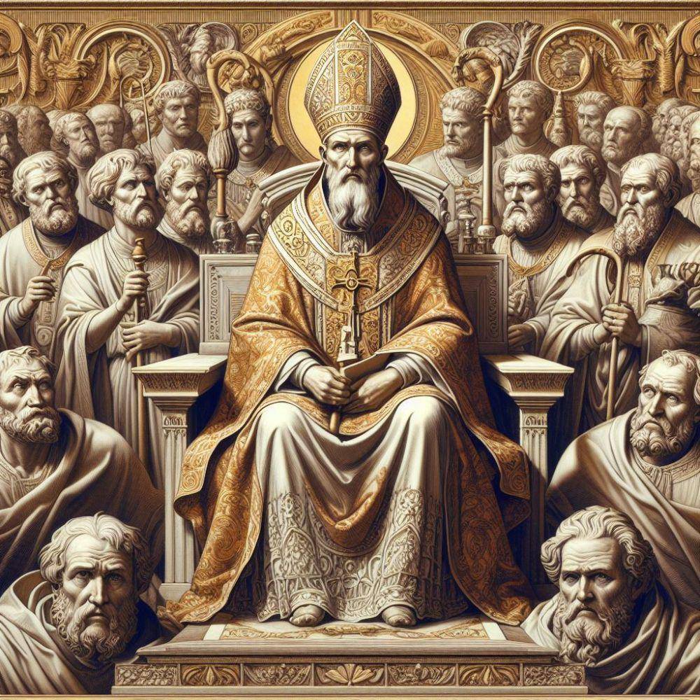 ilustrasi Santo Formosus ( medievalchronicles.com)