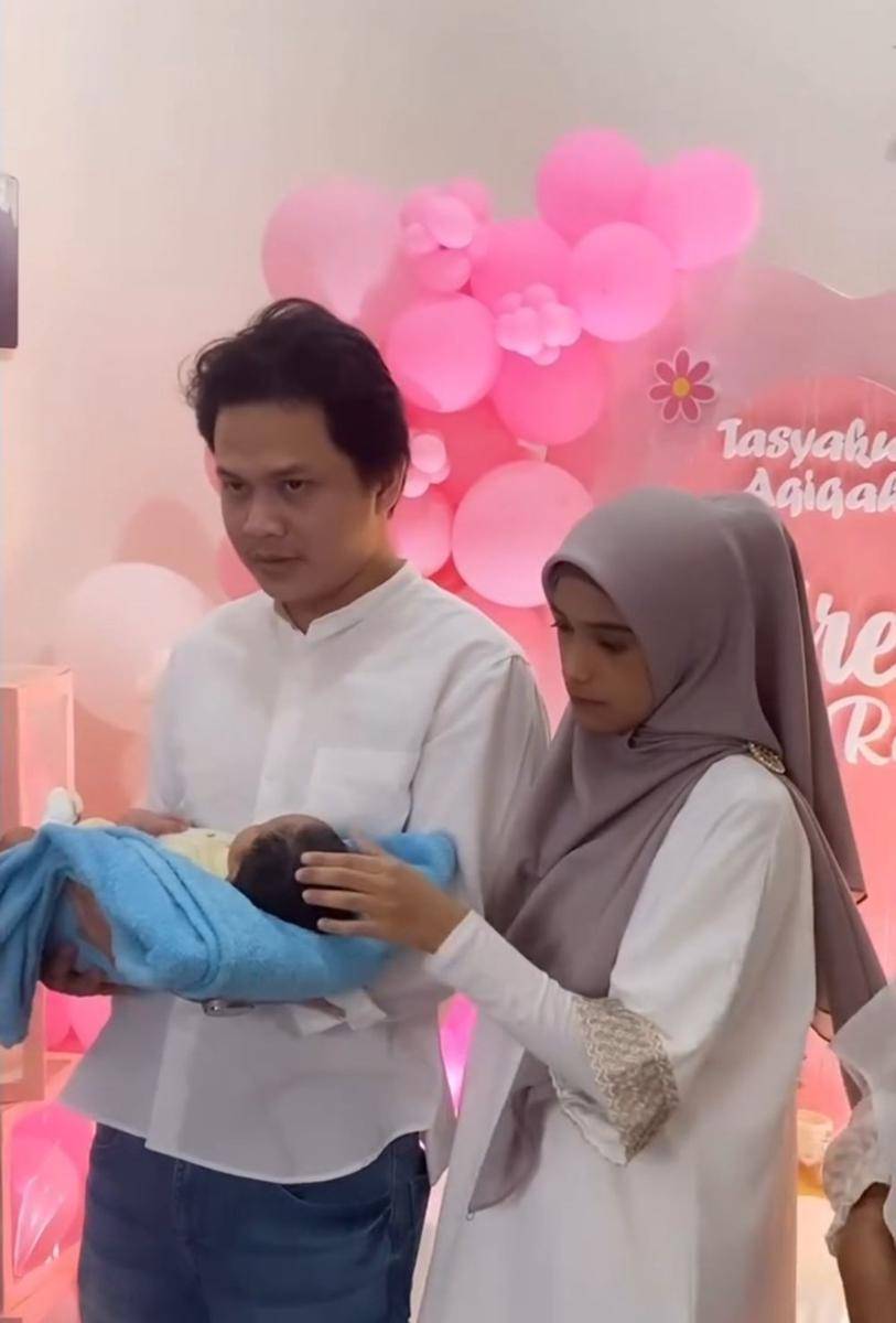 Akikah anak Nadya dan Iqbal (instagram.com/satriodewandoro)