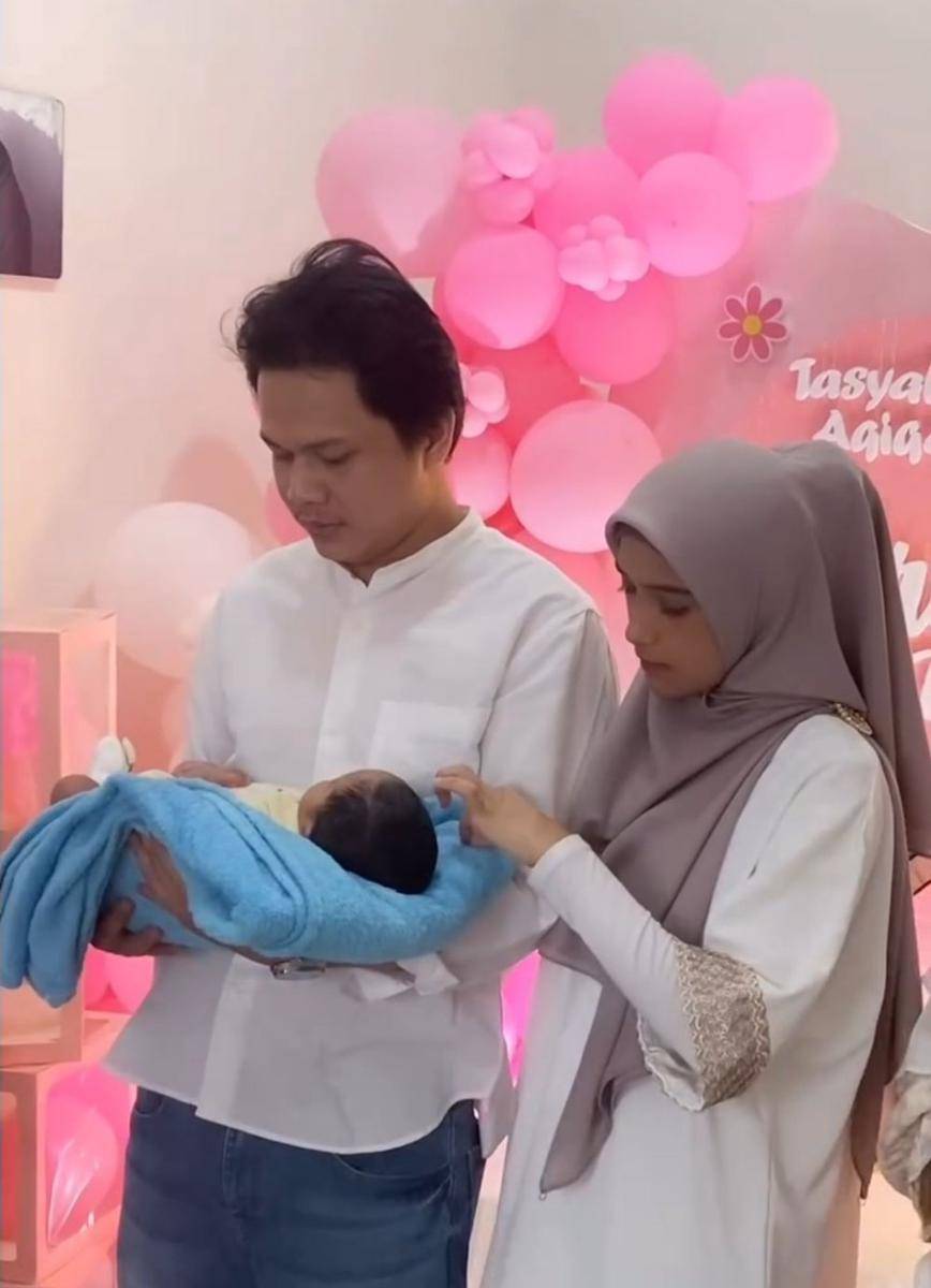 Akikah anak Nadya dan Iqbal (instagram.com/satriodewandoro)