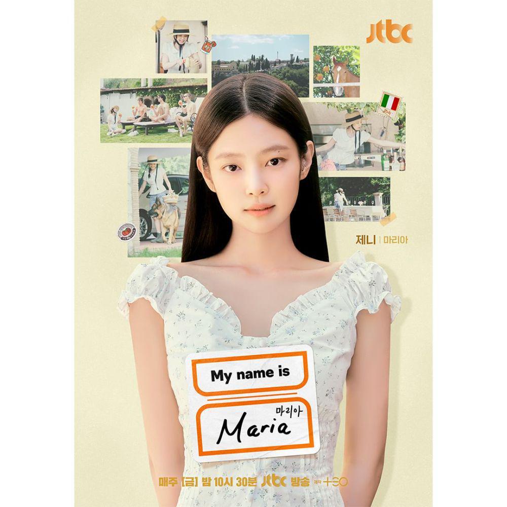 potret Jennie BLACKPINK untuk variety show My Name Is Gabriel (instagram.com/jtbc.insta)