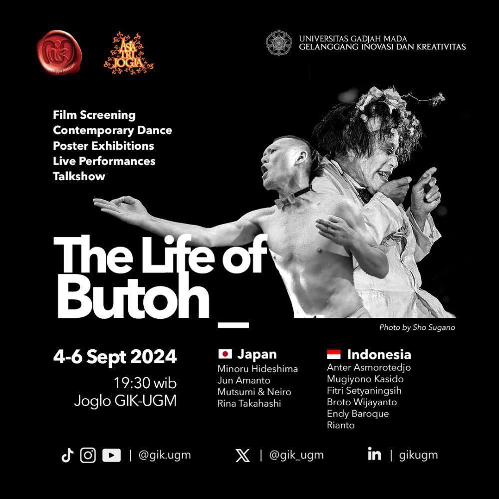 The Life of Butoh di GIK UGM, Kolaborasi penampil Jepang-Indonesia