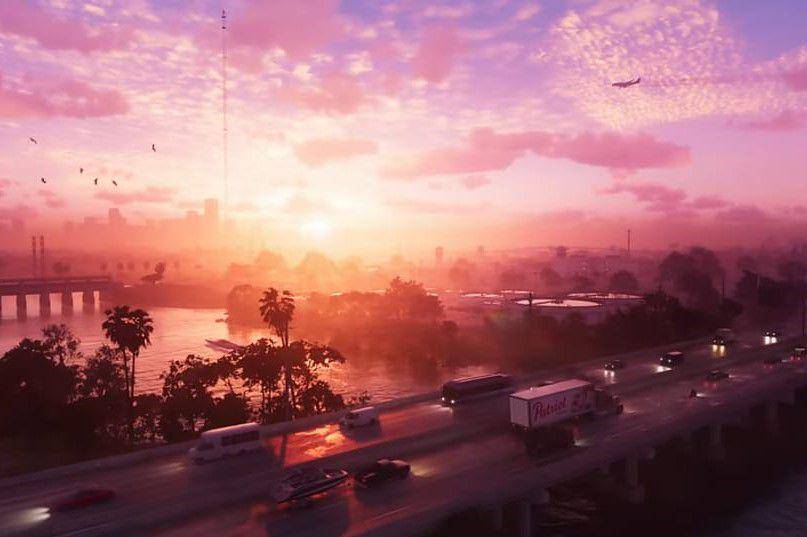 Ilustrasi Vice City di GTA 6 (youtube.com/@RockstarGames)