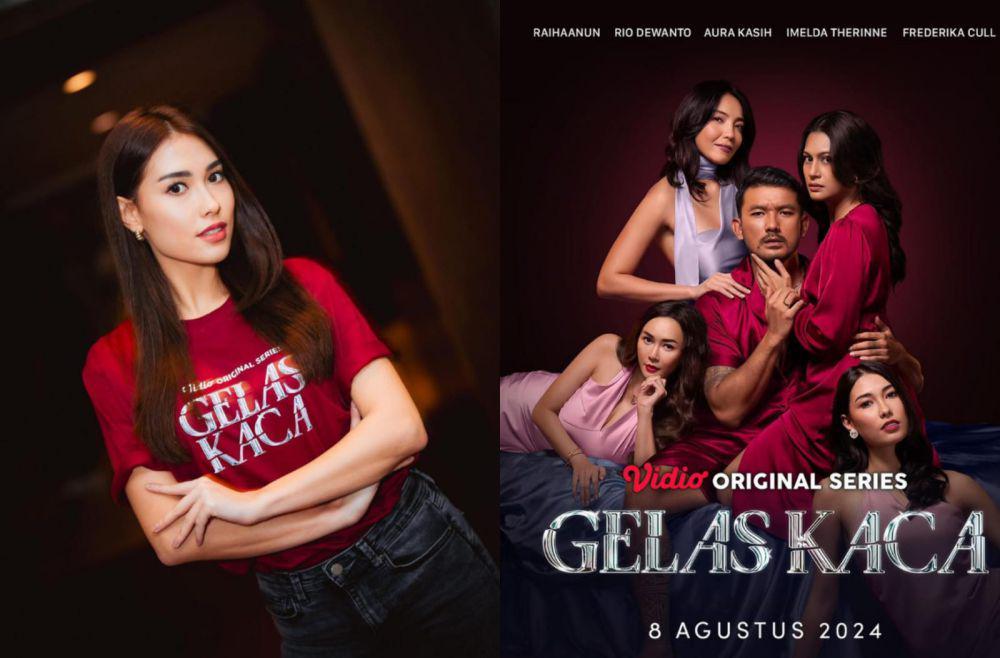 Jadi Pelakor di Series Gelas Kaca, 5 Film dan Series Frederika Cull