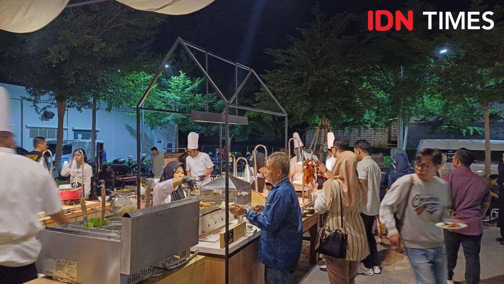 Potret suasana di Archipelago Food Festival 2024, Favehotel Pamanukan, Subang, Jawa Barat (IDN Times/Dhiya Awlia Azzahra)