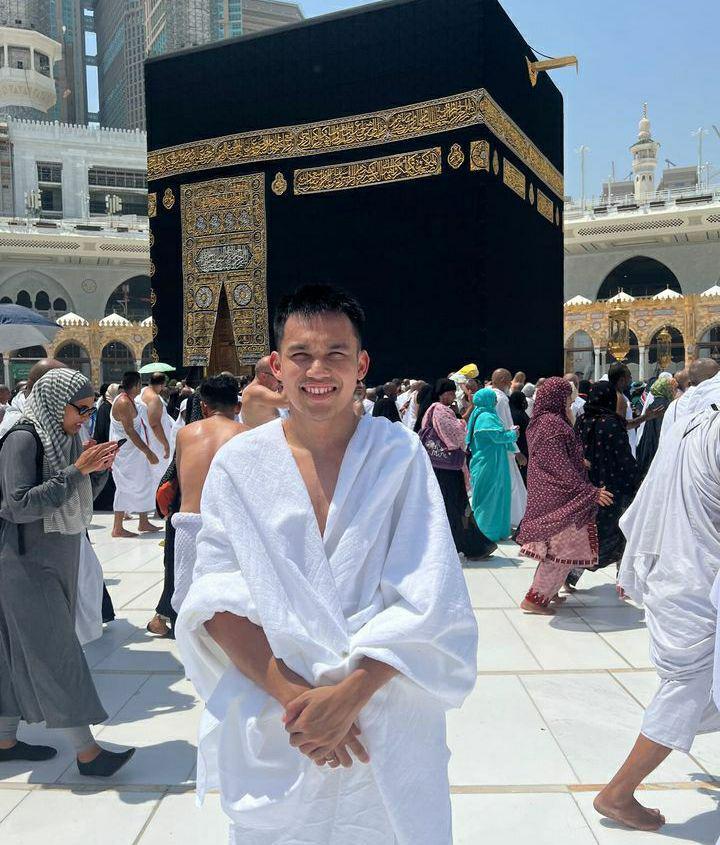 pemain Timnas Indonesia umrah sebelum bertanding dengan Arab Saudi (instagram.com/witansulaiman_)