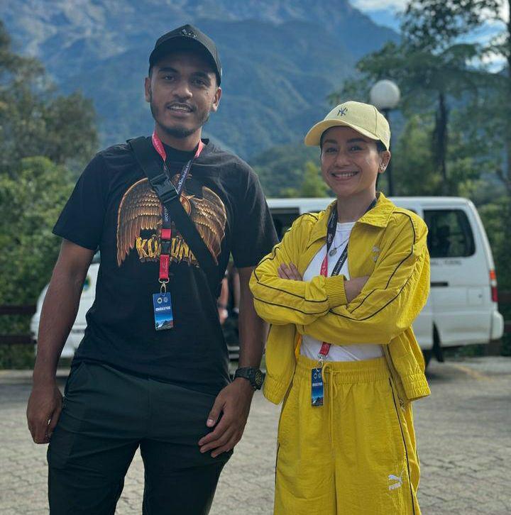 potret Farida Nurhan mendaki Gunung Kinabalu (instagram.com/farida.nurhan)