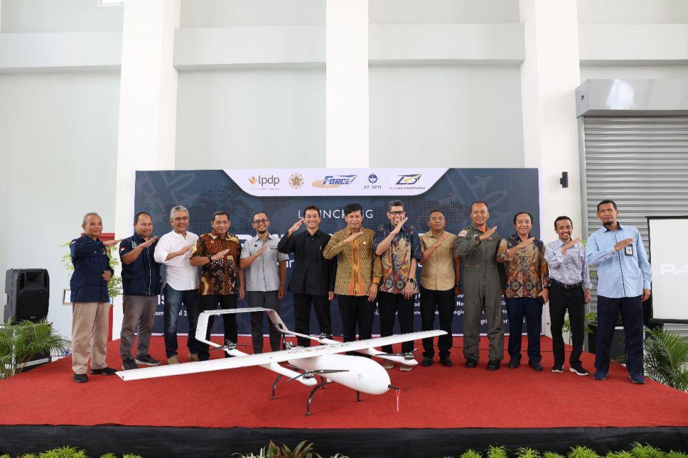 UGM meluncurkan Pesawat Nirawak Palapa S-1. (dok. UGM)
