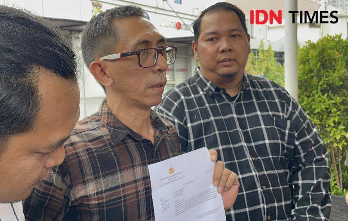 Aktivis 98 mengadukan hilangnya Kaesang Pangarep ke Polda Metro Jaya, Rabu (4/9/2024). (IDN Times/Irfan Fathurohman)