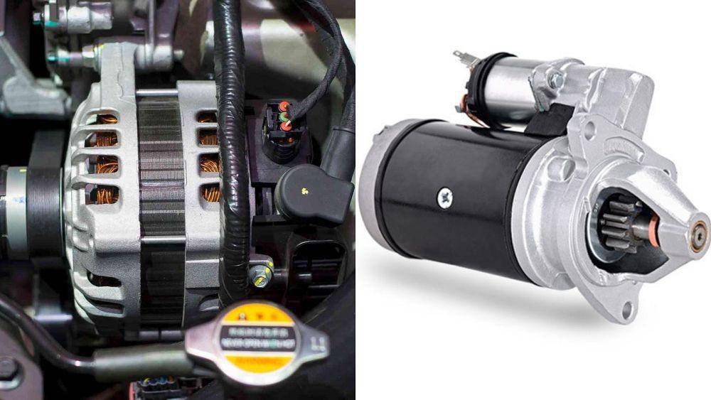 ilustrasi komponen starter motor (dok. Medium)