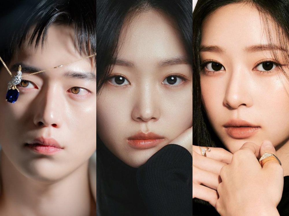 pemain drama Undercover High School (instagram.com/manofcreation_official | instagram.com/jinkijoo | instagram.com/minn.__.ju)