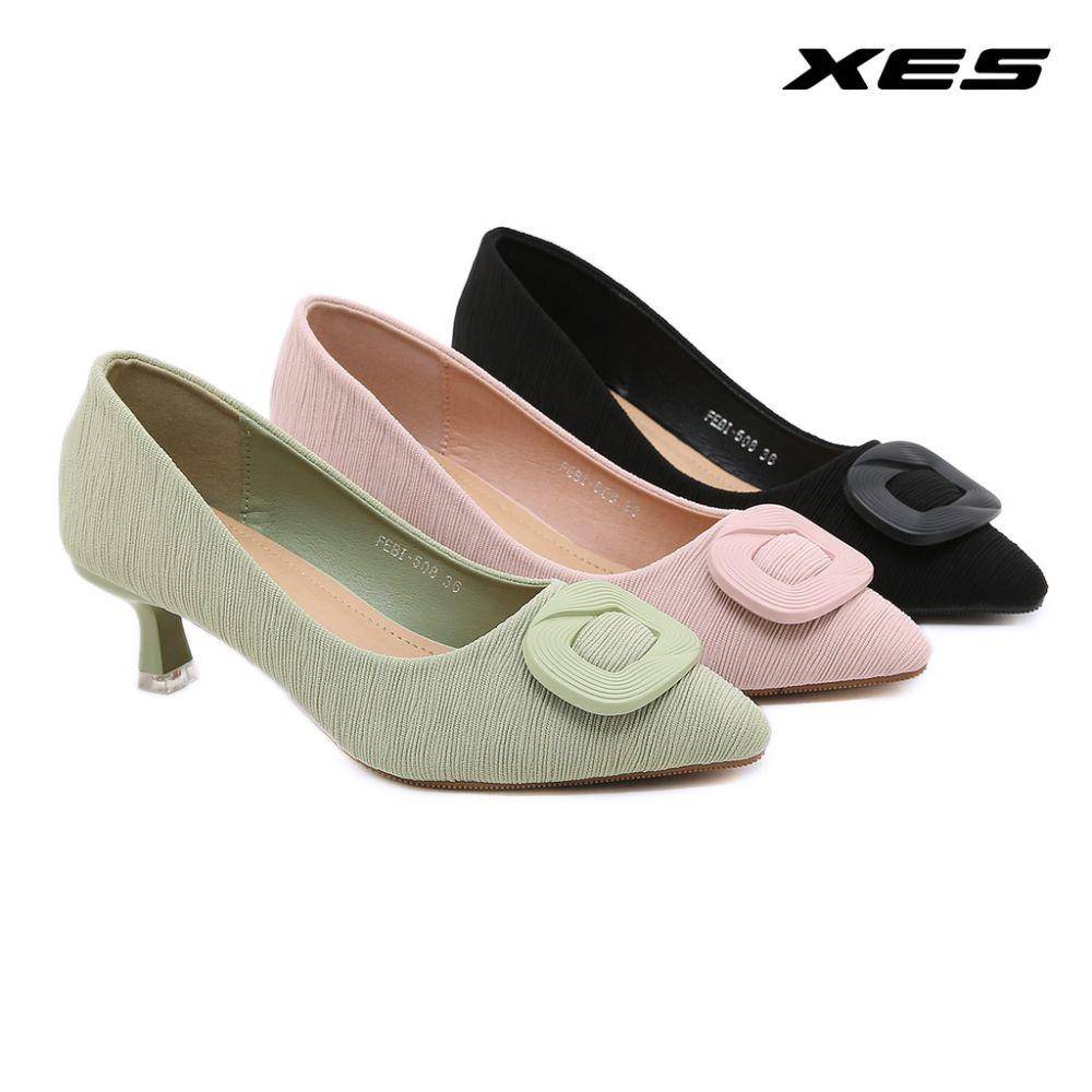 XES Sepatu Heels Wanita Basic FEBI-508 (shopee.co.id/XES Official Shop)