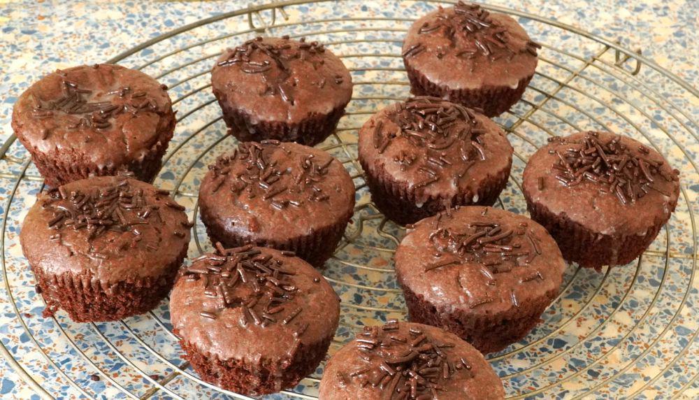 ilustrasi muffin cokelat kukus (pixabay.com/matthiasboeckel)
