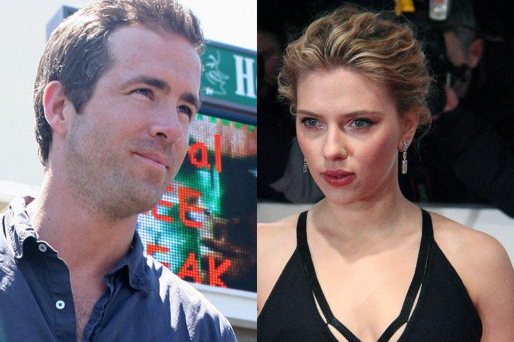 Ryan Reynolds di Teater Bob Hope, California pada 2011 dan Scarlett Johansson pada 2012 (commons.wikimedia.org/Alexandra Vazquez | commons.wikimedia.org/JCS)
