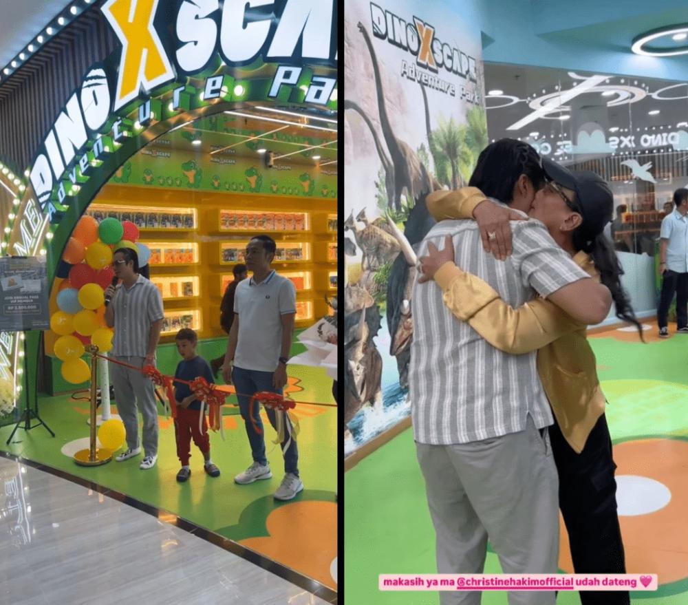 potret pembukaan playground baru milik Baim Wong, ditemani Kiano hingga Christine Hakim. (instagram.com/baimwong)